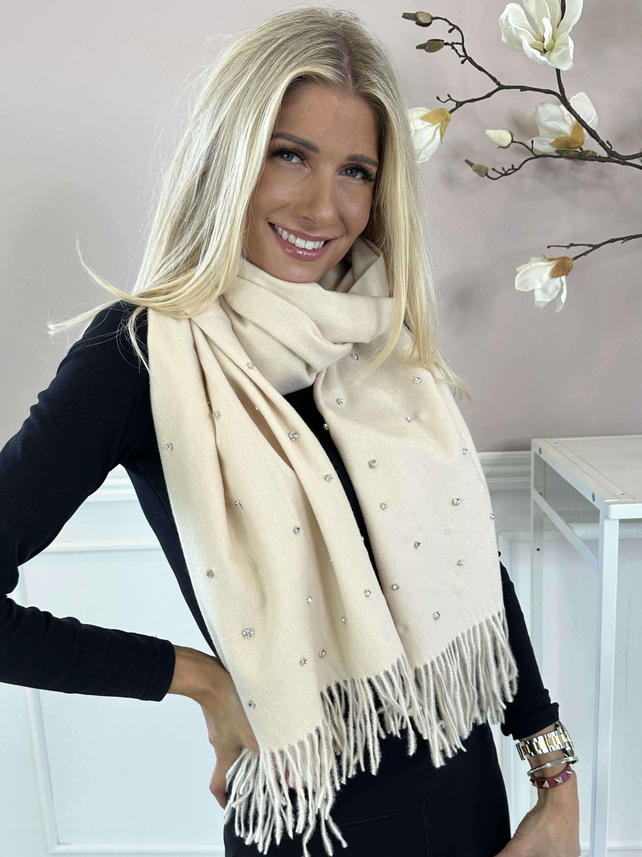 Lavina - Lækkert blødt tørklæde med similisten